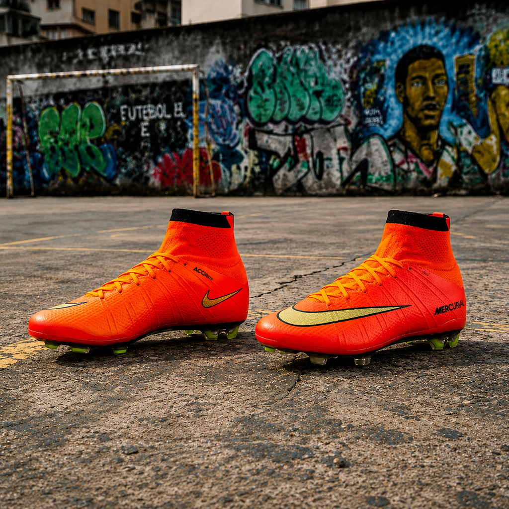 Retro High Cut Mercurial Football Boots