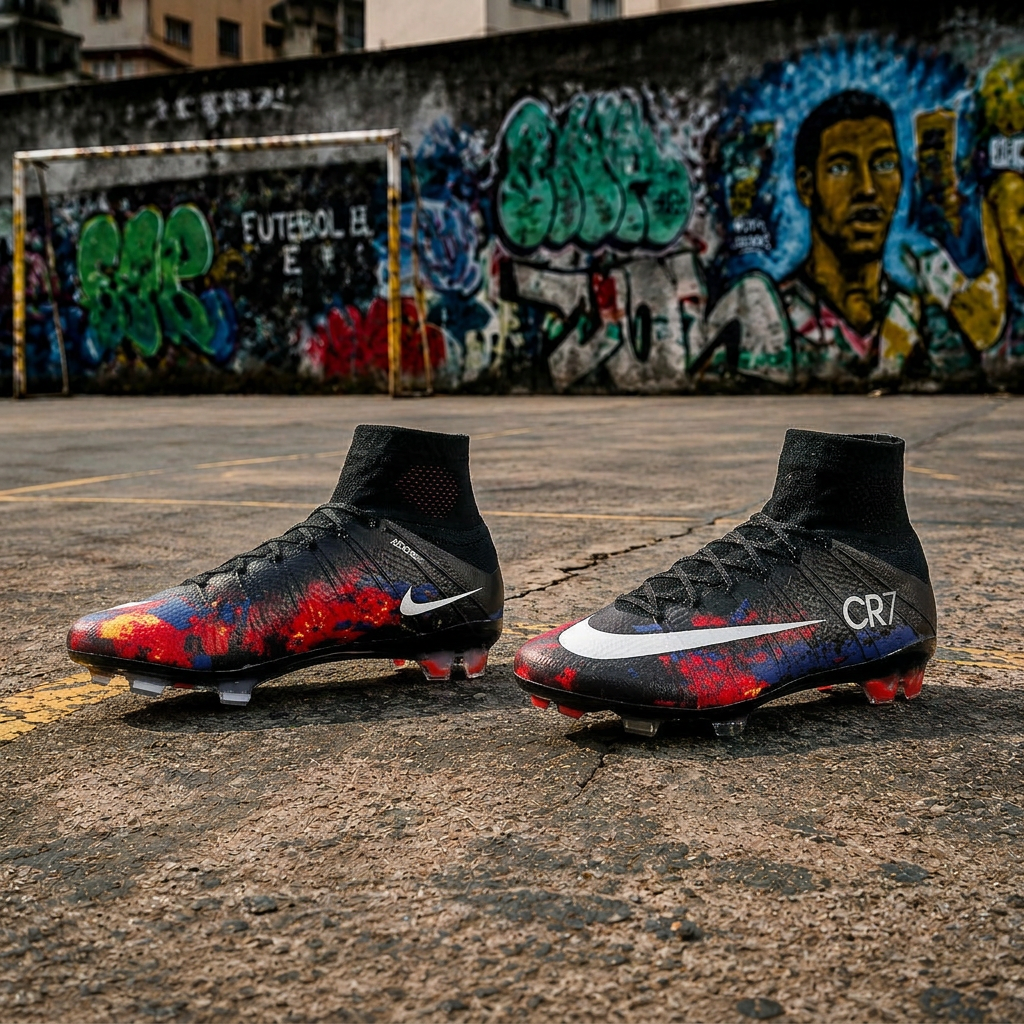 Retro High Cut Mercurial Football Boots