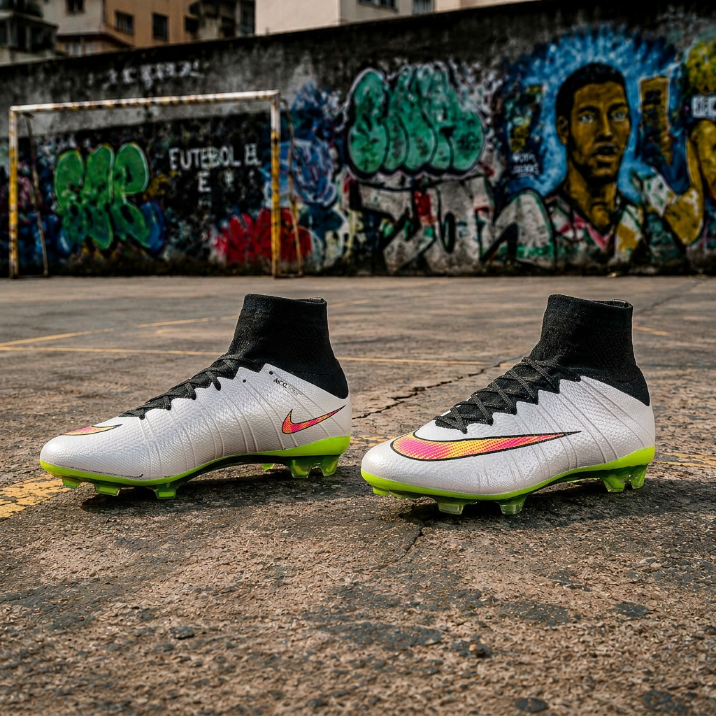 Retro High Cut Mercurial Football Boots