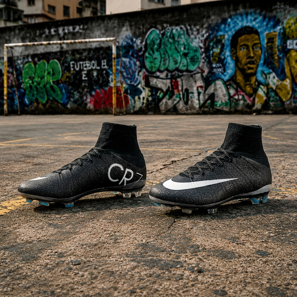 Retro High Cut Mercurial Football Boots